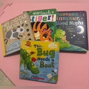 Scholastic Children's Storybook Collection - Green, Blue, Orange Covers